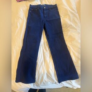 PISTOLA HIGH RISE BOOTCUT NAVY JEANS